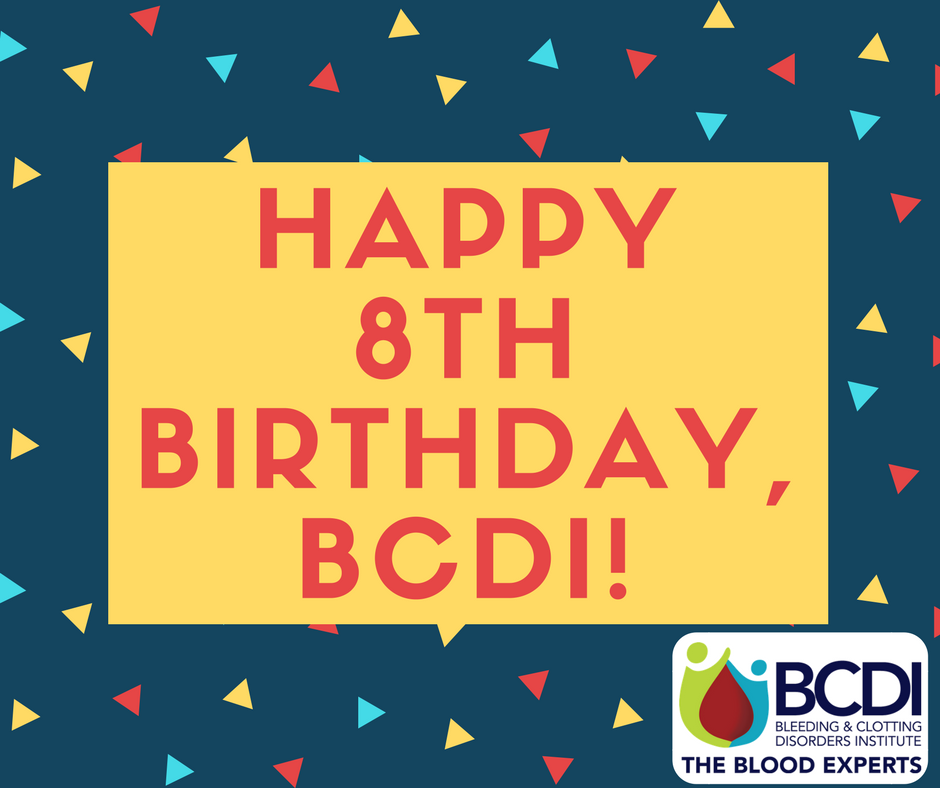 BCDI Celebrates 8th Birthday